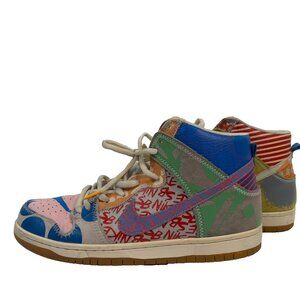 Nike Dunk High Thomas Campbell Shoes Mens Size10 SB What The